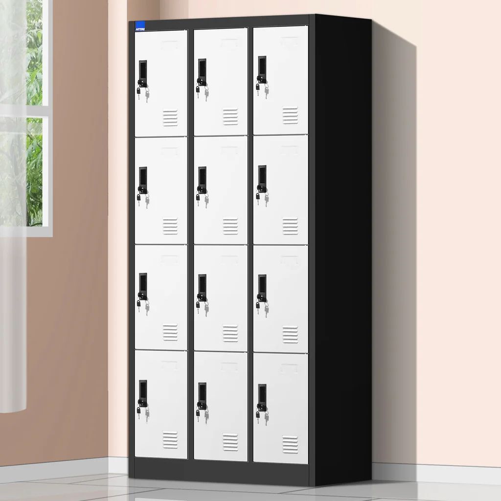 Steel Locker 12 Comp with Lock
